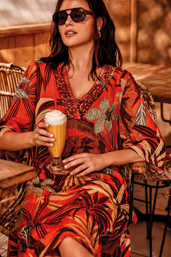 LONG IVY CAFTAN