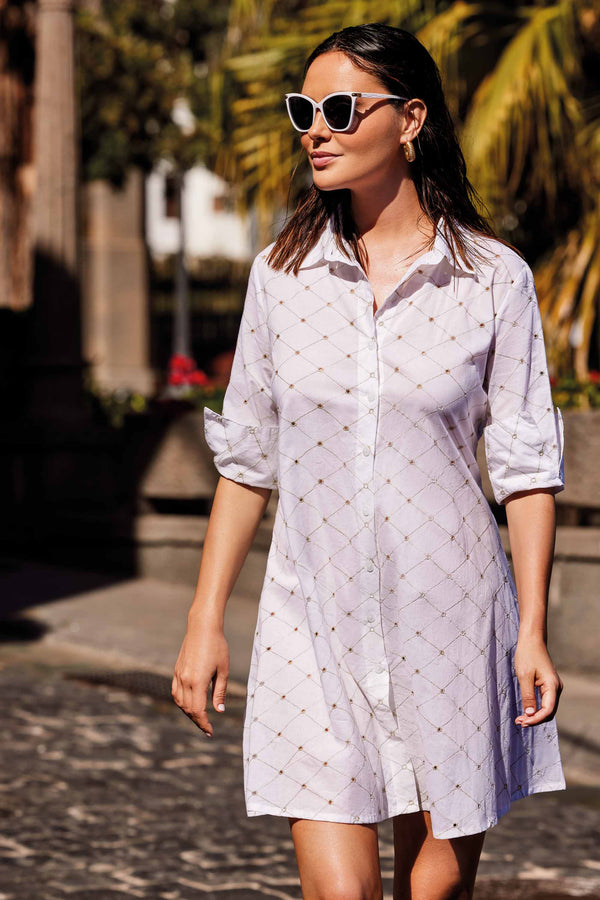 MICHELLE SHIRT DRESS