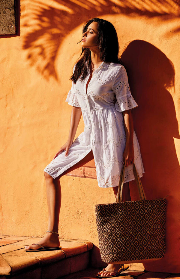 SHIRT DRESS IN LACE NIKA