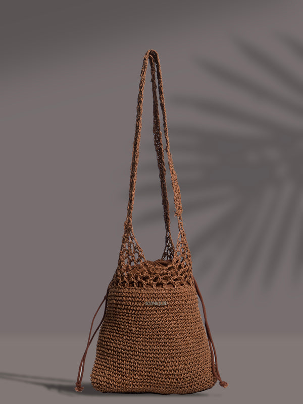 BAG WITH DRAWSTRING CLOSURE CORALINE